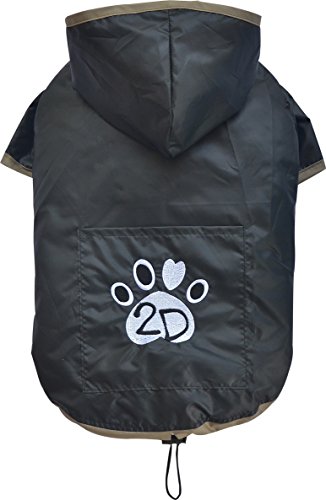 Doggy Dolly DR055 - Camiseta de Perro (Talla L), Color Negro