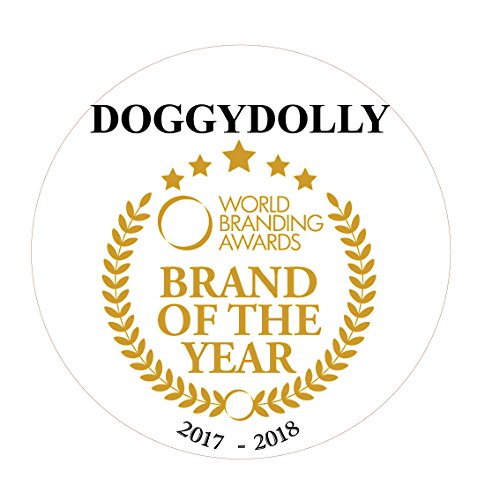Doggydolly - Chaqueta de Invierno para Perro con Capucha para Perro Pug y Bulldog francés, Color Negro y Gris, Talla XL
