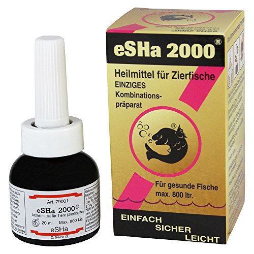 eSHa 2000 contre les maladies des poissons en aquarium
