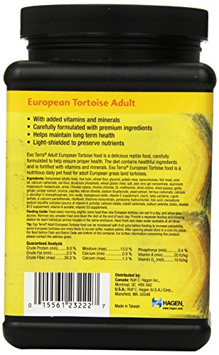Exo Terra Alimento para Tortuga Europea Adulto - 570 gr