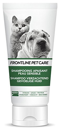 Frontline Champú calmante para Perros y Gatos Pet Care para Piel Sensible, 200 ml