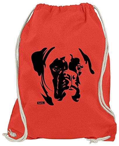 Hariz - Bolsa de deporte para perros, mascotas, incluye tarjeta de regalo, rojo (Rojo) - Hund21-WM110-9-1