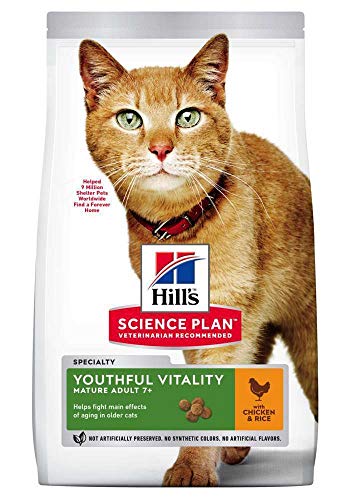 Hills Scie Hsp Feline Adult+7 Youthful Vitality Pollo Arroz 1,5Kg 1500 g