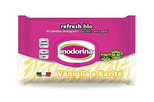 Inodorina Bio Ka higiene Toallitas Vainilla Caña