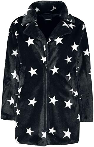 Jawbreaker Abrigo Estrellado de Peluche Starry Eyes Faux Fur Coat JKA3989 (L)