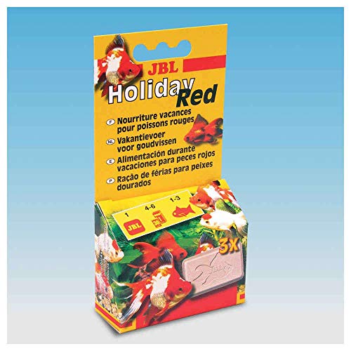 JBL Holiday Red - Alimentación de vacaciones para peces rojos
