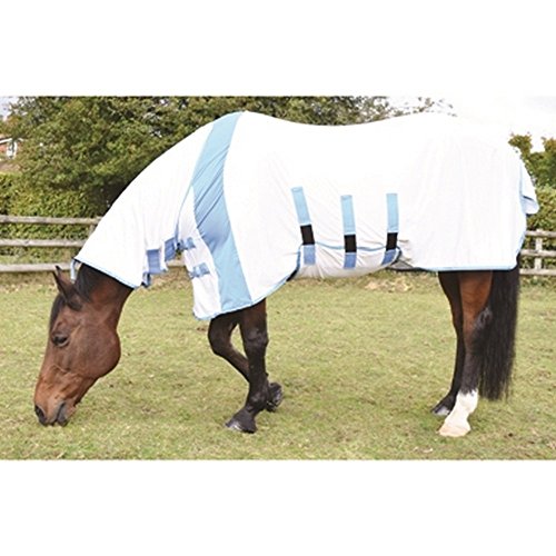 Jumpers Horse Line Unisex Jhl Ultra Fly Relief Combo Alfombra Blanco/Azul, 6' 0"