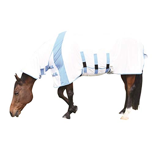 Jumpers Horse Line Unisex Jhl Ultra Fly Relief Combo Alfombra Blanco/Azul, 6' 0"