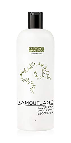 Kamouflage Champú para Perros y Acondicionador con Aromas 100% Naturales 1 Litro