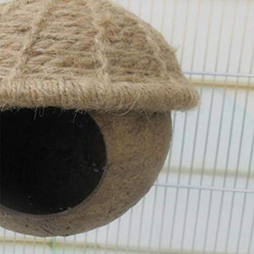 Kentop Kokosnuss Nest pájaro Aviary crianza Verschachtelungs para pájaros pájaros Sittich Papagei hámster Eichhörnchen