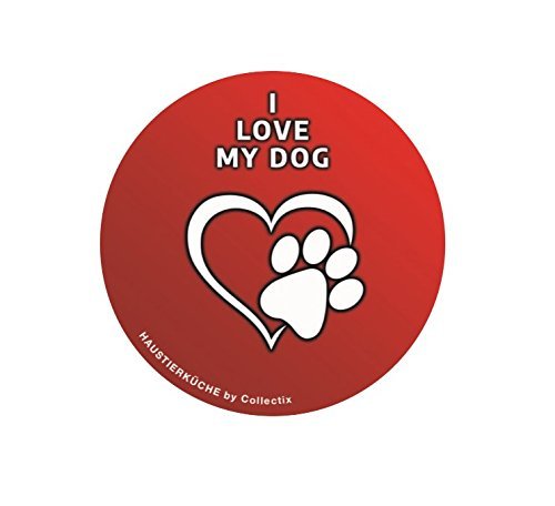 Kosmos - Juego de experimentos para Perros (anatomía, ecología, Libro de conducta y Pegatina con Mensaje I Love My Dog Sticker by Collectix)
