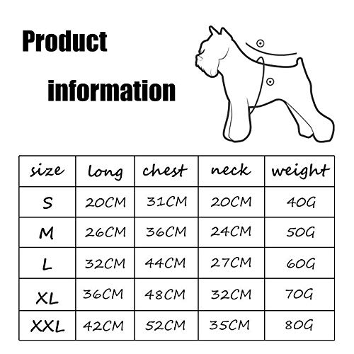 KTENME - Poncho Impermeable Ligero para Mascotas con Tira Reflectante, para Perros pequeños, medianos y Grandes (XXL, Amarillo)
