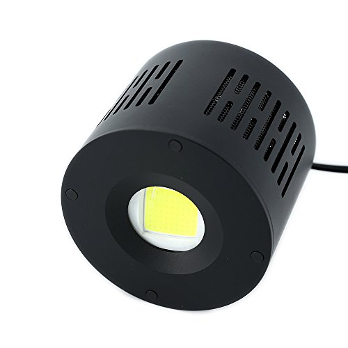 Lampara de Acuario Luz LED 50W Asta 120, Iluminacion LED para Acuarios Plantados Lampara LED para Peceras 60 cm con Enchufe de la UE