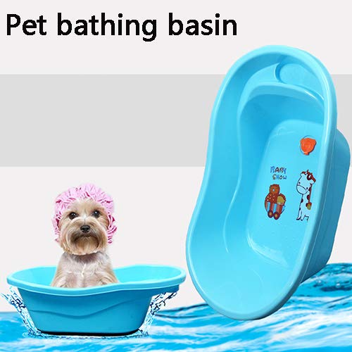 Lavabo para Perro Lavabo para Mascotas Perro Gato Lavabo para Perros Bañera De Plástico Bañera Piscina Adecuado para Gatos Y Perros Que Se Bañan