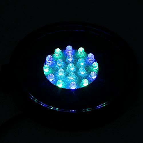 LED Sumergible Bubble Light Air Stone Light Stone Aquarium LED Stone Fish Tank LED Stone