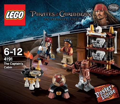 LEGO Piratas del Caribe 4191 - El Camarote del Capitán