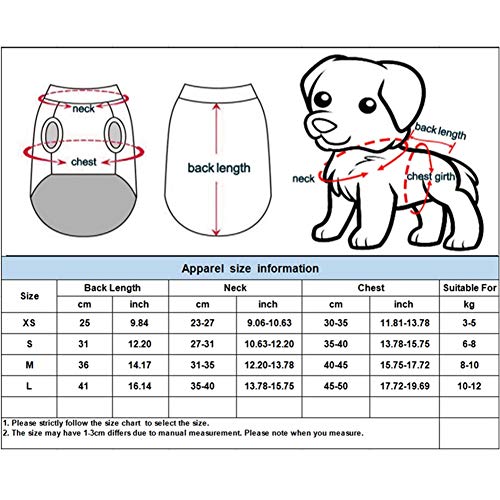 Lidylinashop Ropa para Gatos Pequeños Traje De Recuperación para Gatos Camiseta médica para Perros Perro quirúrgico Chaleco Red,XS