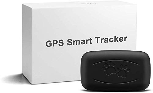 LMHOME pet GPS Tracker, tractiva GPS Tracker for Dogs/Cats - Lightweight and Waterproof Tracking Transmitter with Unlimited Range