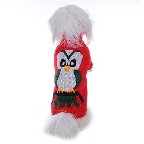 Mascotas Perro Gato Ropa Cachorro Prendas de vestir Suéter Abrigo de Festive rojo – mascotas proveedores por ruist-eu