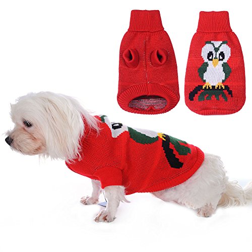 Mascotas Perro Gato Ropa Cachorro Prendas de vestir Suéter Abrigo de Festive rojo – mascotas proveedores por ruist-eu