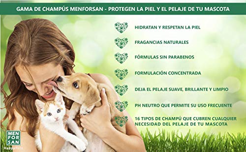 MENFORSAN Crema Suavizante Desenredante Perros Y Gatos - 5 Litros