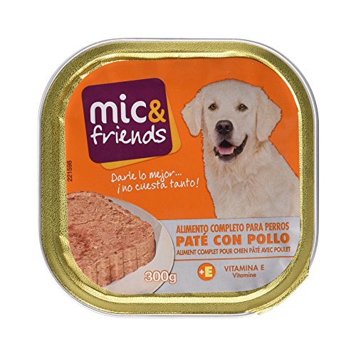 Mic&Friends - Paté Con Pollo - Alimento Completo para Perros - 300 g