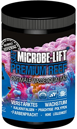 MICROBE-LIFT 9037-XS Premium Reef Salt - Sal Marina para valores óptimos de Agua y Agua Sana, XS