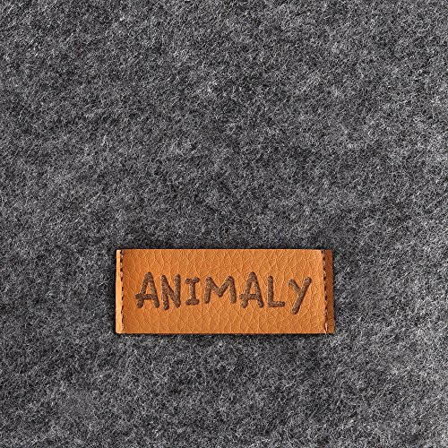 MYANIMALY Animaly Cama para Mascotas, Perro O Gato, Suave Y Estable para Dormir, Antialérgico, Funda Extraíble Y Lavable A Máquina, M - 80 cm x 50 cm x 15 cm