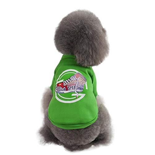 NA Mascota Ropa para Perros Divertido Gato/Patrón de Puntos Camisa para Perros Invierno Mascota Jersey Ropa para Perros Chihuahua Gato