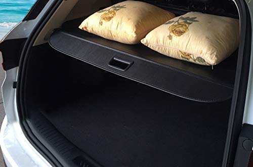 Negro Trasero Trunk estante de paquetes de privacidad/cargo Protectora para Fiat Freemont siete asiento 2011 - 2019