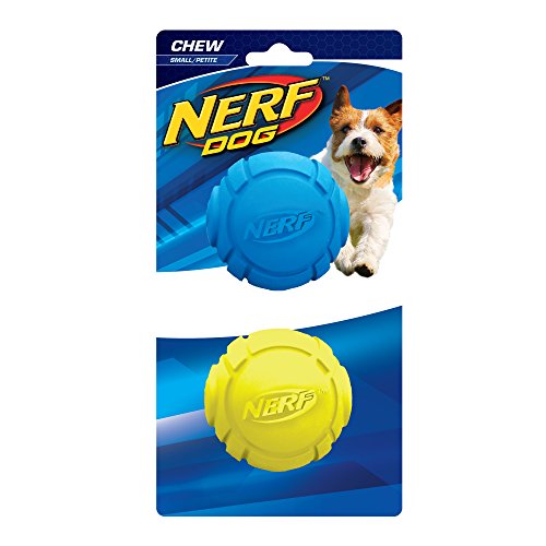 Nerf Dog Curve Ball: 6,4 cm de diámetro, 2 Unidades