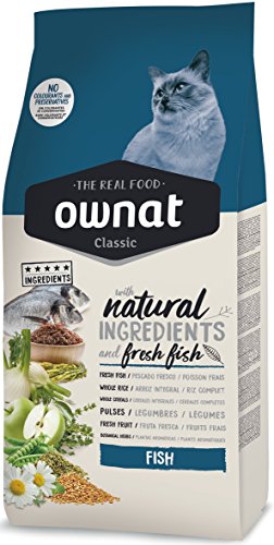 Ownat Classic Fish Cat Alimento para Gatos - 4000 gr