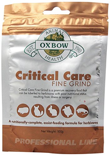 OXBOW Critical Care Fine Grind Animal Pet Supplement Complete Assist Feeding 100g