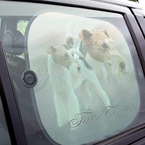 Pets-easy - Parasol para perro, coche de perro Fox Terrier