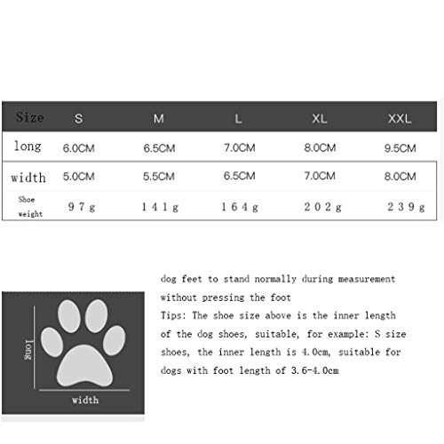 PIT Zapatos del Perro Verano Medio Perro Grande Perro Grande Chow Golden Retriever Portada Perro Labrador Mascota Suave Inferior Grandes Zapatos for Perros (Color : B, Size : 3)