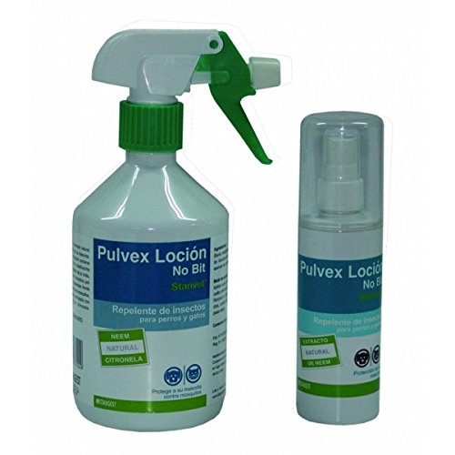 Pulvex Loción Repelente. Perros y gatos. Spray 125 mls