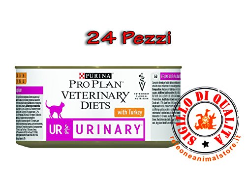 Purina Pro Plan Vet Feline Ur Urinary Mousse Pavo Caja 24X195Gr 4680 g