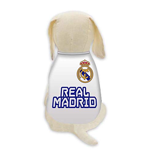 Real Madrid SH-01L-RM Camiseta para Perro, Talla L