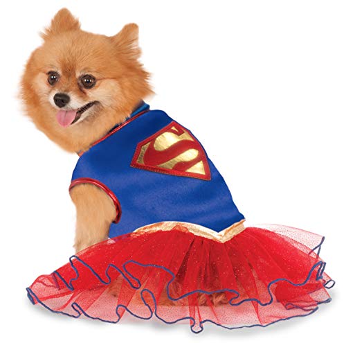 Rubies DC Comics - Disfraz de tutú para Perro, diseño de Supergirl