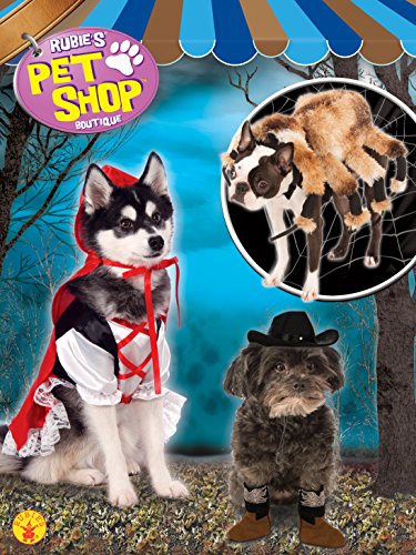 Rubies - Disfraz de araña Gigante, para Mascotas, Perro, Producto Oficial, Ideal para Halloween