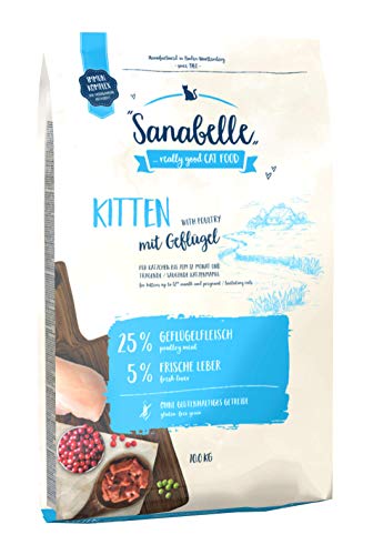 Sanabelle Kitten | Comida seca completa para gatos creciendos y gatas madre lactantes
