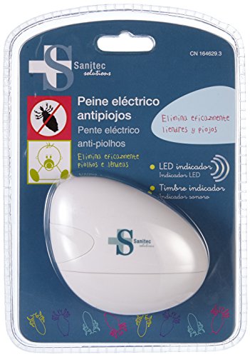 Sanitec Solutions Peine Eléctrico Anti piojos - 1 Unidad