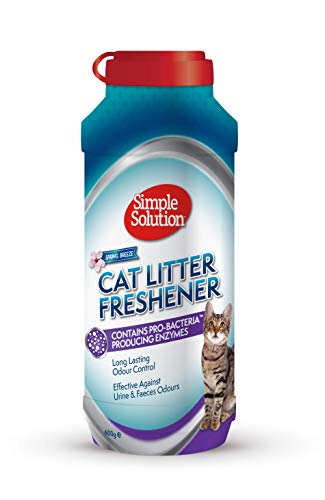 Simple solution Refrescante Cat Litter Con Gránulos De Limpieza Enzimática 1 Unidad 600 g