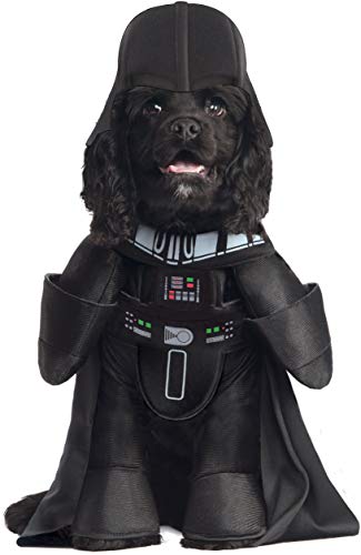Star Wars - Disfraz de Darth Vader Deluxe para mascota, Talla L perro (Rubie's 885900-L)