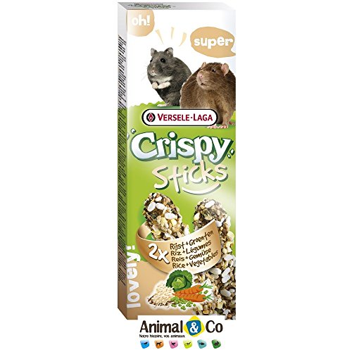 Sticks Crispy Hamster/Ratas Arroz y Verduras 2 und