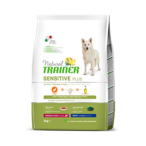 Trainer Sensitive No Grain MM Adult con Conejo, piseles, Aceite, 3000 g