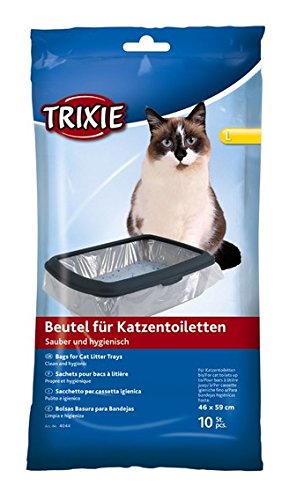 Trixe Bulk – Trixie para gatos, bolsas, 46 59 cm, 6 paquetes de 10 – 60 piezas