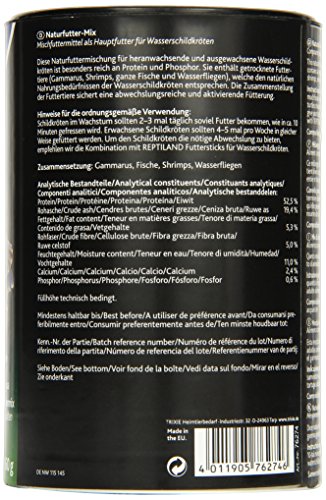 Trixie Mezcla Natural de Alimentos para Tortugas - 160 g