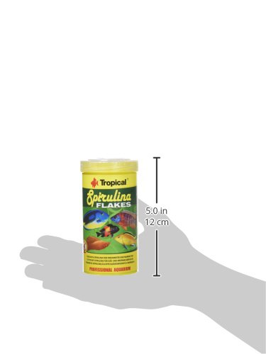 Tropical - Spirulina Flakes - Comida en Copos para acuariofilia, 250 ml - Lote de 3