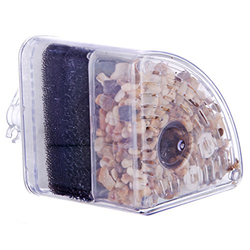 ueetek Corner filtro interno Air Driven filtro bio Esponja cerámica para Fry Shrimp Nano Acuario Acuario